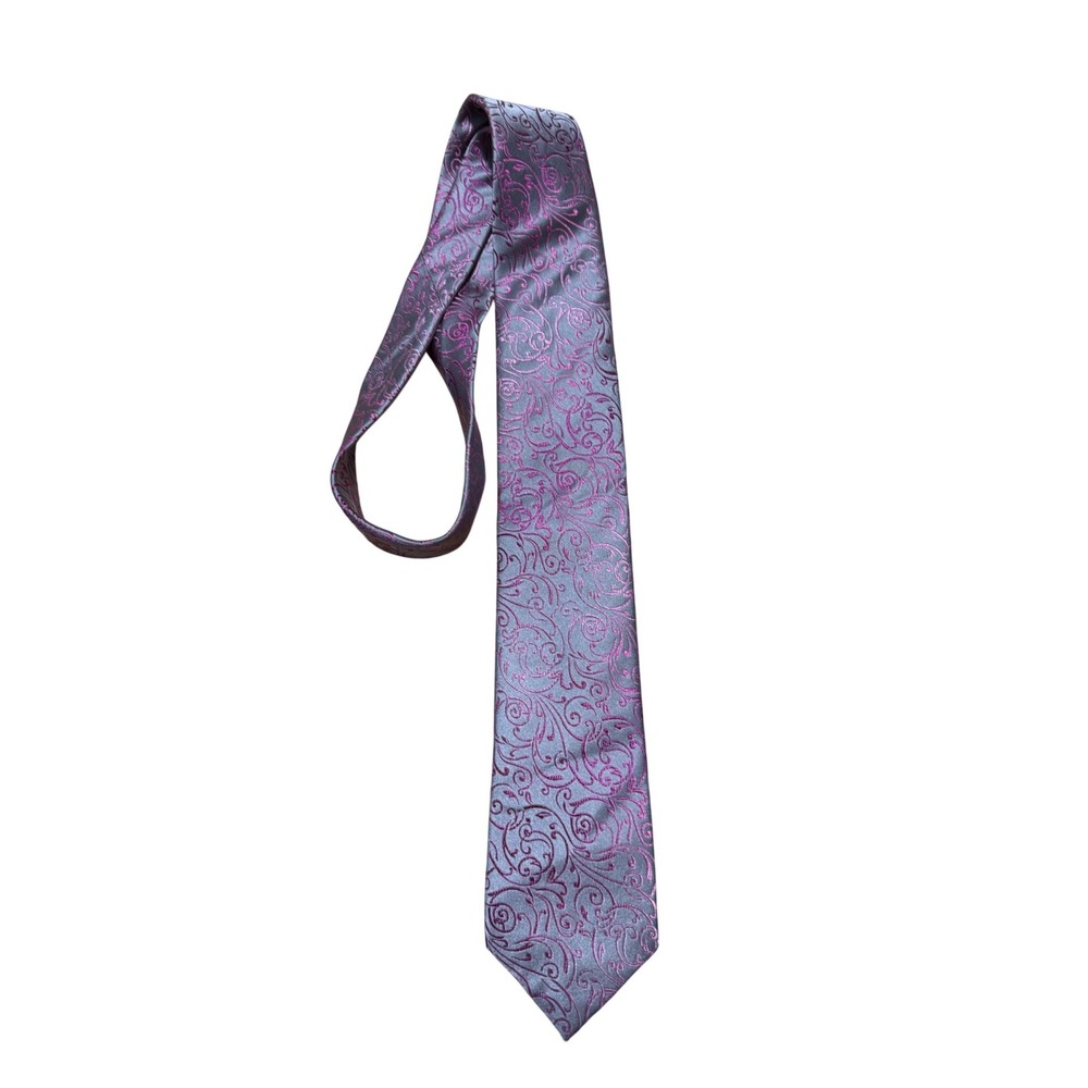Alfari Silk Tie Lavender and Pink